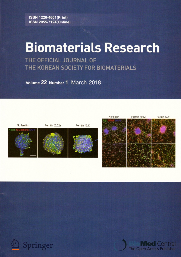 BIOMATERIALS RESEARCH 2018